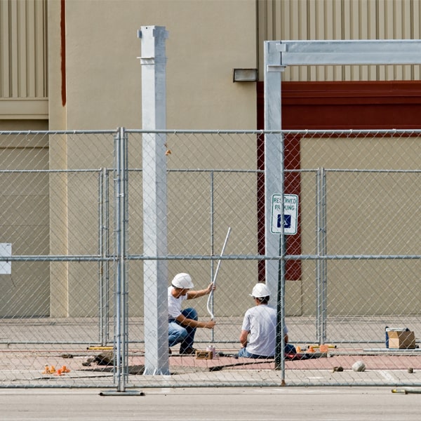 how long can i lease the temporary fence for my work site or event in Holtsville NY